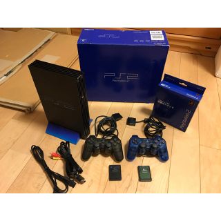 プレイステーション2(PlayStation2)のPS2本体 SCPH-39000 ソフトセット(家庭用ゲーム機本体)