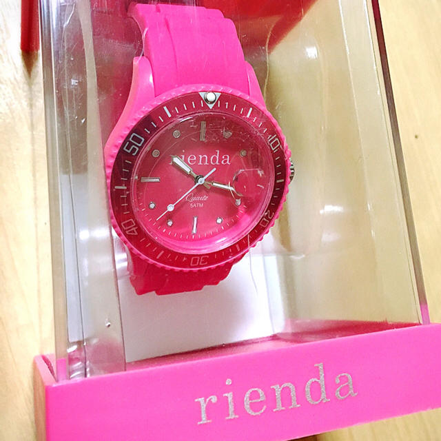 rienda(リエンダ)のrienda ノベルティウォッチ レディースのファッション小物(腕時計)の商品写真