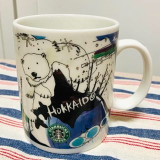 スターバックスコーヒー(Starbucks Coffee)のスタバ 北海道限定 マグカップ（しろくま）(グラス/カップ)