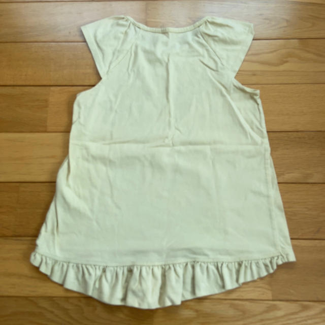 UNIQLO(ユニクロ)のユニクロサンリオコラボTシャツノースリーブ　長め　130 キッズ/ベビー/マタニティのキッズ服女の子用(90cm~)(Tシャツ/カットソー)の商品写真