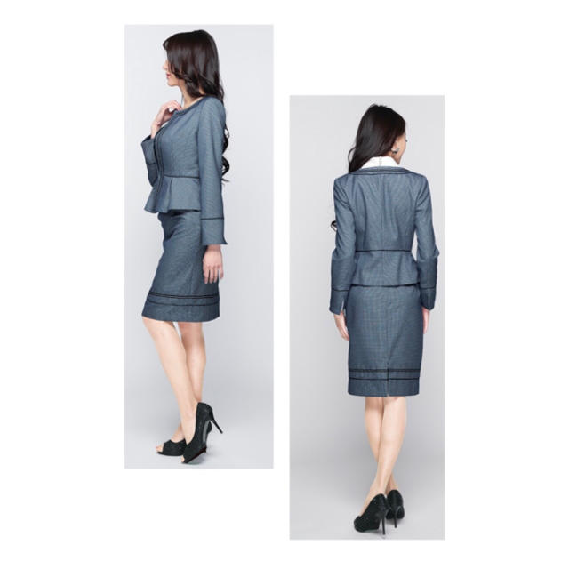 最終値引き　ソブレ　スーツ13号　新品 レディースのフォーマル/ドレス(スーツ)の商品写真