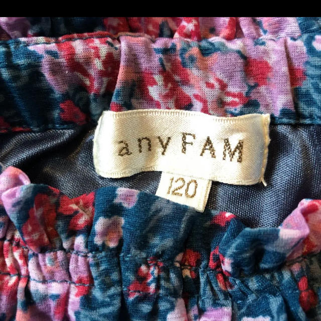 anyFAM(エニィファム)のanyFAM オールインワン ワンピース　120 キッズ/ベビー/マタニティのキッズ服女の子用(90cm~)(その他)の商品写真