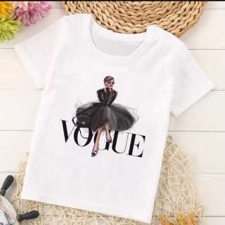 【V-3】大人気！VOGUE 子供服Ｔシャツ　90cm 100cm 110cm (Tシャツ/カットソー)