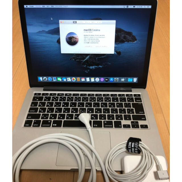 MacBookPro 13.3ｲﾝﾁ Corei7 ﾒﾓﾘ16GB SSD1TB