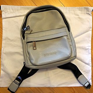 マークジェイコブス(MARC JACOBS)の【美品/希少】マークジェイコブス リュック 白 レザー(リュック/バックパック)