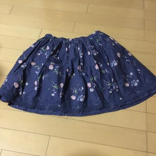 ギャップ(GAP)のGAP 花柄スカート　XL(スカート)