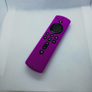Amazon FireTV Stick リモコンカバー(紫)(その他)