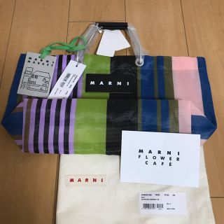 マルニ(Marni)のMARNI マルニ ストライプバッグミニ(トートバッグ)