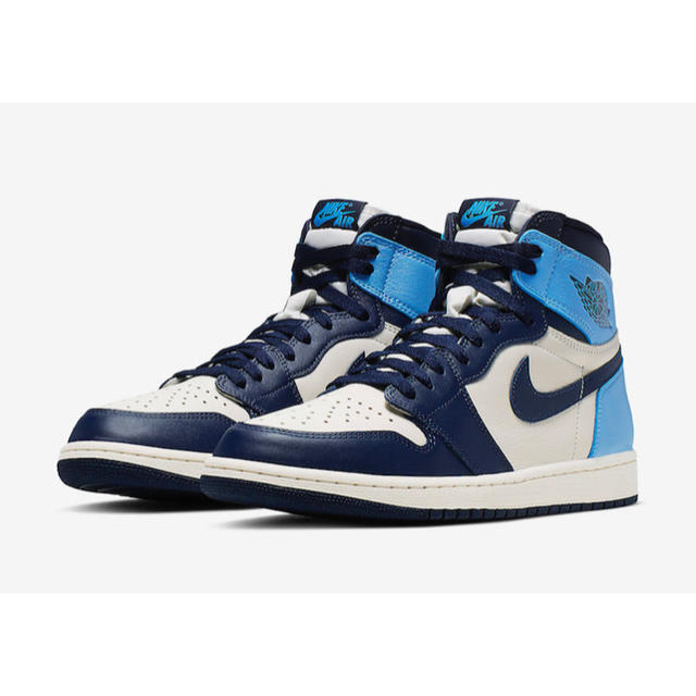 美品　28.5cm AIR JORDAN 1 OG OBSIDIAN