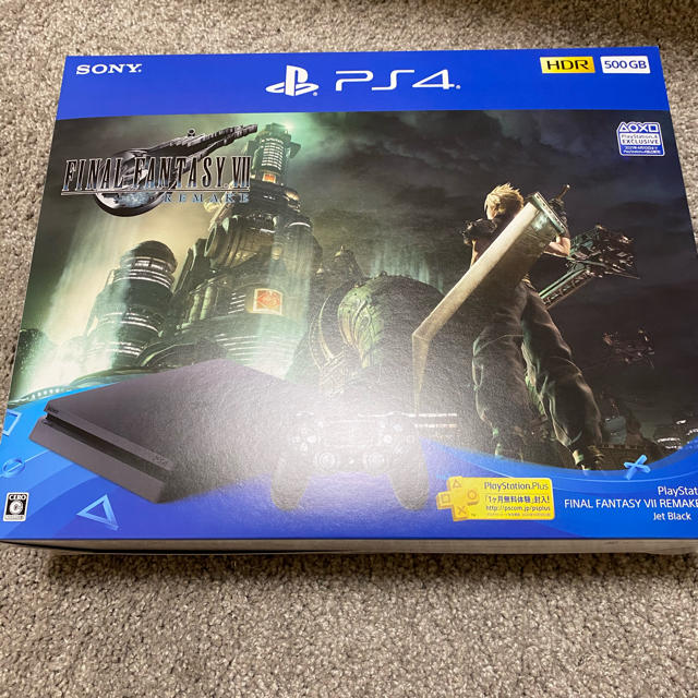 ps4 本体 ファイナルファンタジー7 同梱版 500GB FF