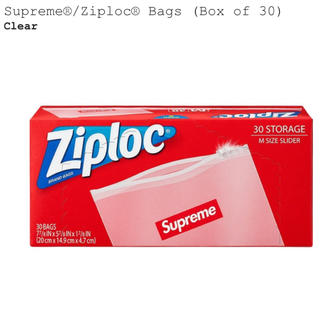 シュプリーム(Supreme)のSupreme Ziploc Bags ジップロック　一箱　国内正規品　新品(その他)