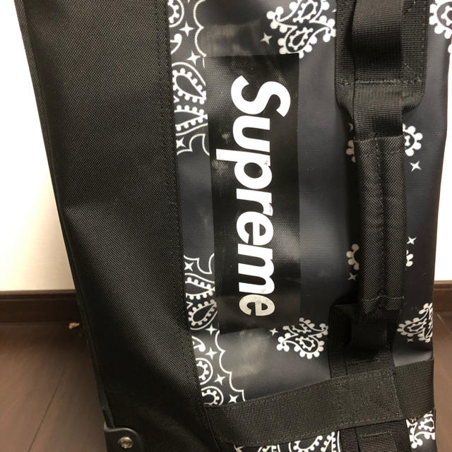 Supreme The North Face Bandana Rolling Thunder Bag Black