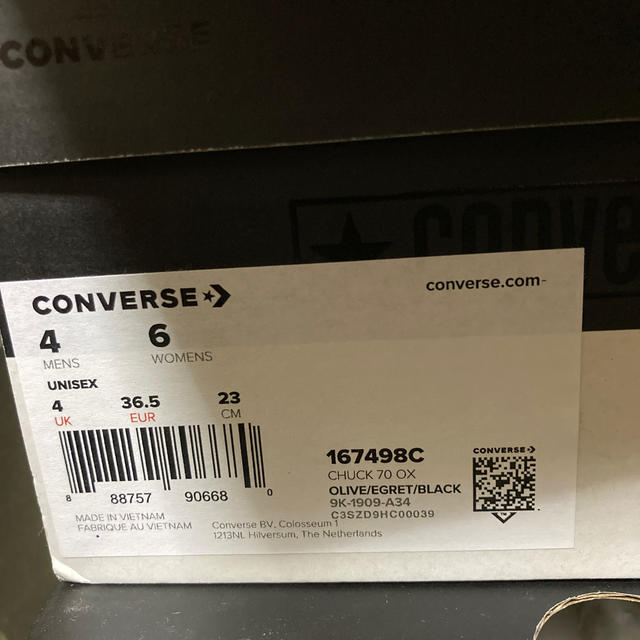 CONVERSE(コンバース)のワコマリア　23cm ロー　チャックテイラー　70 レディースの靴/シューズ(スニーカー)の商品写真