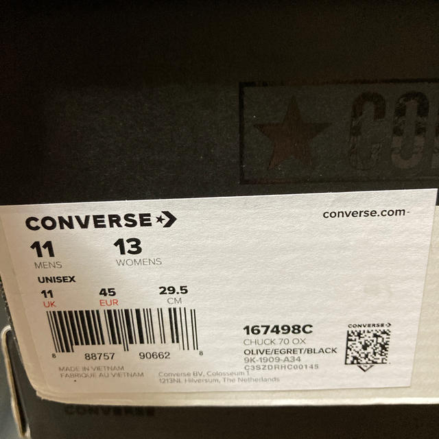 CONVERSE(コンバース)のワコマリア　ロー　29.5cm チャックテイラー　70 メンズの靴/シューズ(スニーカー)の商品写真