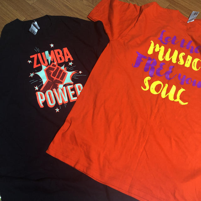 Zumba(ズンバ)のZumba ズンバ　Tシャツ2枚　Sale レディースのトップス(Tシャツ(半袖/袖なし))の商品写真