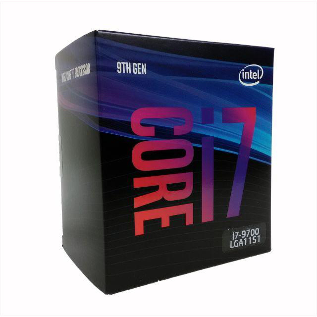 Intel Core i7 9700 BOX 新品未開封PC/タブレット