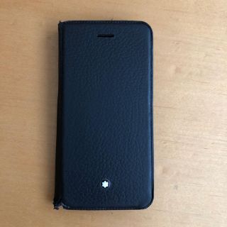 モンブラン(MONTBLANC)のモンブラン   iPhone8 レザーケース　手帳(iPhoneケース)