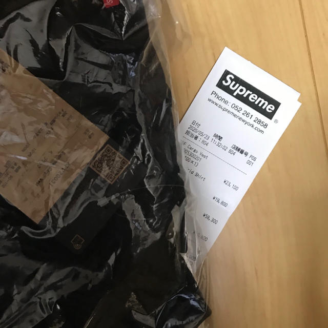 新品 Supreme North Face Cargo Vest Black