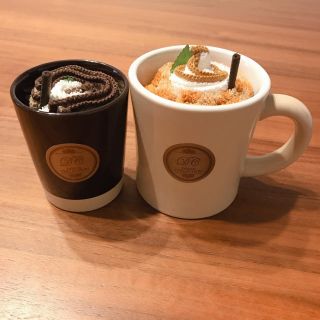 タリーズコーヒー(TULLY'S COFFEE)の未使用　カフェマグ　デザートカップ　マグカップ　セット　タオルセット(グラス/カップ)