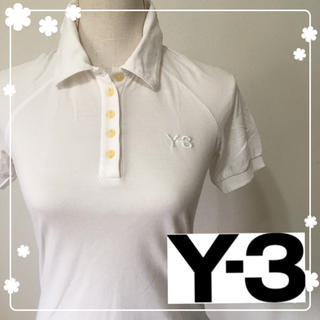 ワイスリー(Y-3)のY-3 白 ポロシャツ Sサイズ アディダス ヨウジヤマモト(ポロシャツ)