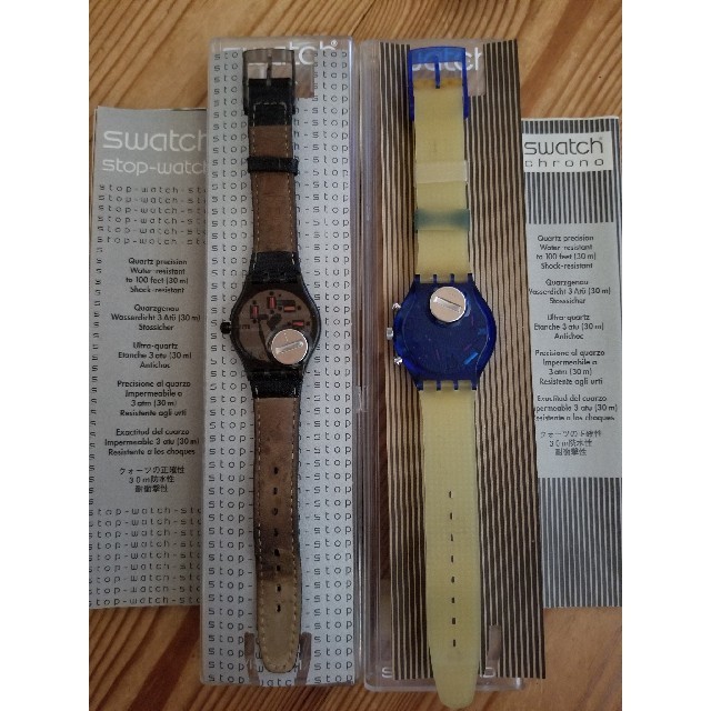 swatch(スウォッチ)のswatch スウォッチ　２つセット　343 A423 メンズの時計(腕時計(アナログ))の商品写真