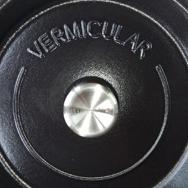 VERMICULAR オーブンポットラウンド26 マットブラック 鍋/フライパン