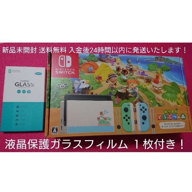 【新品】NintendoSwitch あつまれどうぶつの森 セット