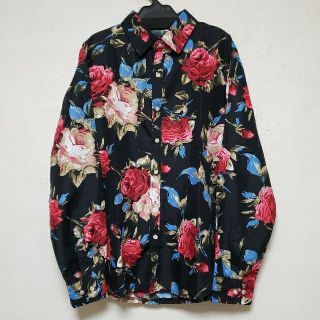 used フラワープリントシャツ　柄シャツ(シャツ)