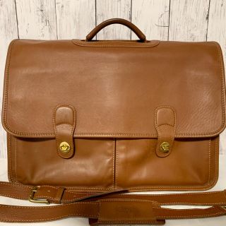 コーチ(COACH)のCOACH オールドコーチ レザー ターンロック ビジネス・ブリーフケース(ビジネスバッグ)