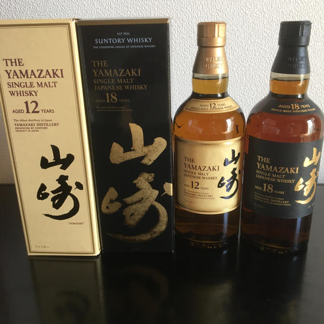 酒山崎18年　山崎12年　2本セット