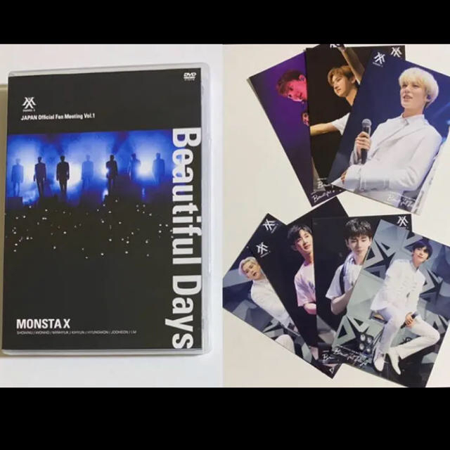 MONSTA X Beautiful Days FC限定 DVD 生写真