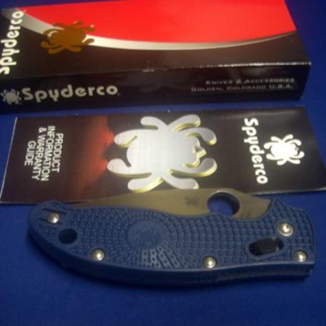 人気商品！ スパイダルコ ナイフ マニックス SPYDERCO KNIFE  スポーツ/アウトドアのアウトドア(登山用品)の商品写真