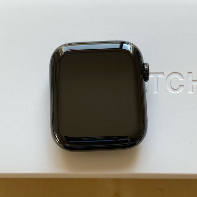 Apple Watch(アップルウォッチ)のApple Watch 4（GPS +Cellular）44mm  ステンレス スマホ/家電/カメラのスマホ/家電/カメラ その他(その他)の商品写真