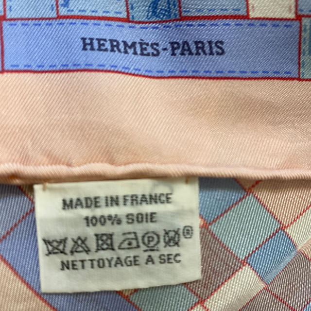 Hermes(エルメス)の再お値下げ　エルメス　HERMES  ボルデュック　チェック　カレ　2019   レディースのファッション小物(バンダナ/スカーフ)の商品写真
