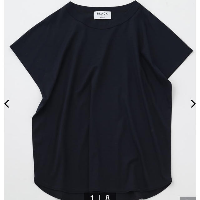 BLACK by moussy(ブラックバイマウジー)のBLACK BY MOUSSY plane dolman tops レディースのトップス(カットソー(半袖/袖なし))の商品写真