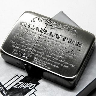 ジッポー(ZIPPO)の送料無料☆zippo☆1941Rep☆ギャランティ☆ニッケル古美☆ジッポ(タバコグッズ)