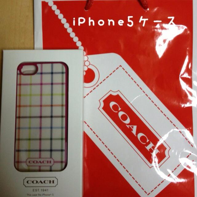 COACH - iPhone5ケース♡新品 2つで