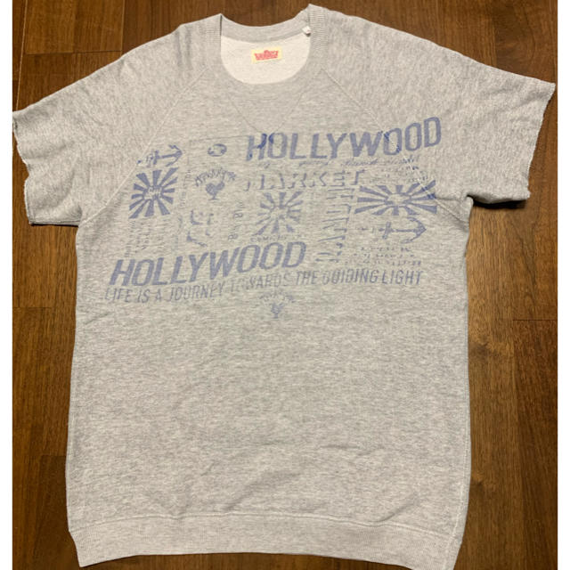HOLLYWOOD RANCH MARKET(ハリウッドランチマーケット)のケント様専用 スウェット Tシャツ 半袖 2 M グレー ハリラン メンズのトップス(Tシャツ/カットソー(半袖/袖なし))の商品写真