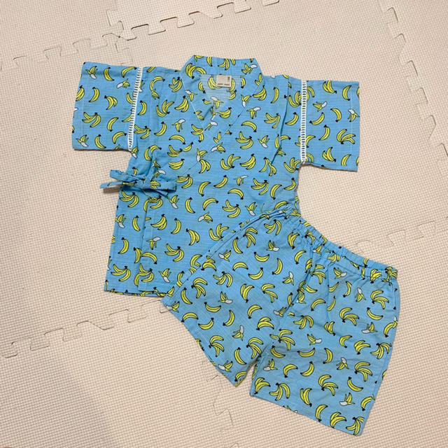 プティマインpetitmain  甚平男の子　100  キッズ/ベビー/マタニティのキッズ服男の子用(90cm~)(甚平/浴衣)の商品写真