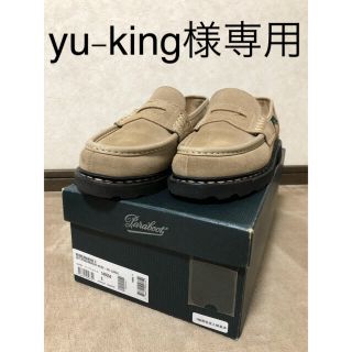 パラブーツ(Paraboot)の美品！着用3回　PARABOOT（パラブーツ）REIMS（ランス）6　B&Y別注(スリッポン/モカシン)