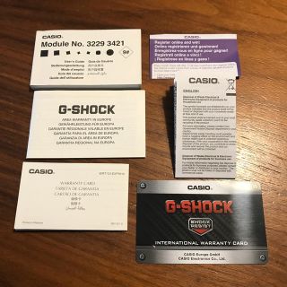 ジーショック(G-SHOCK)のG-SHOCK DW-5600系 3229 説明書(腕時計(デジタル))