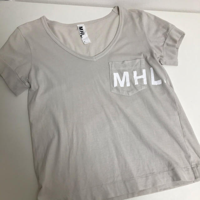 MHL マーガレットハウエル  定番ロゴTシャツ