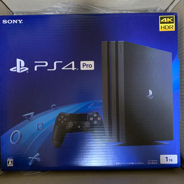 家庭用ゲーム機本体PS4pro1TB CUH-7200新品