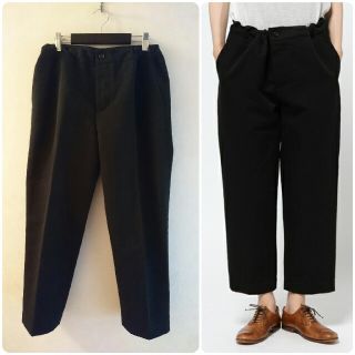 マーガレットハウエル(MARGARET HOWELL)の＊美品 マーガレットハウエル LINEN COTTON TWILL パンツ(カジュアルパンツ)