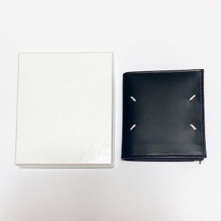 マルタンマルジェラ(Maison Martin Margiela)のマルジェラ　新品　財布　小銭入れ有り　スムースレザー(折り財布)