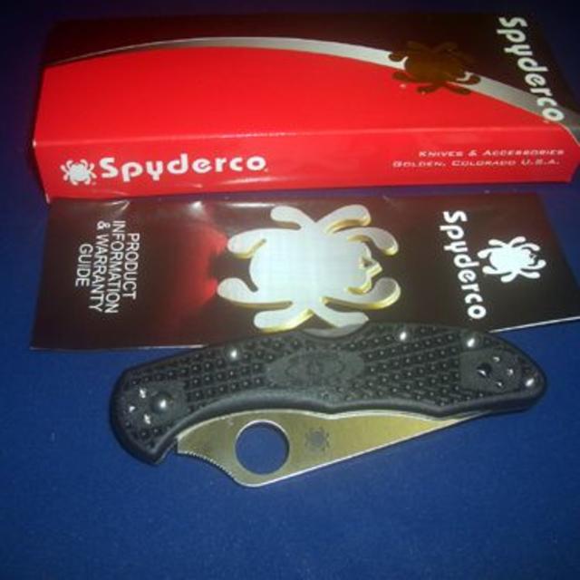 専用』ソロキャンに！ SPYDERCO KNIFE デリカ4スパイダルコ ナイフ スポーツ/アウトドアのアウトドア(調理器具)の商品写真