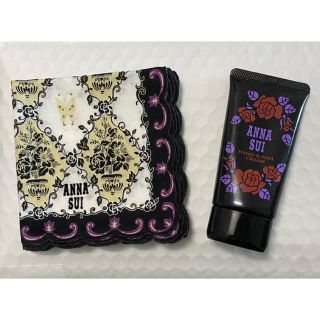 アナスイ(ANNA SUI)のANNA SUI  アナスイ　ハンカチ　ハンドクリーム　セット　中古品(ハンカチ)