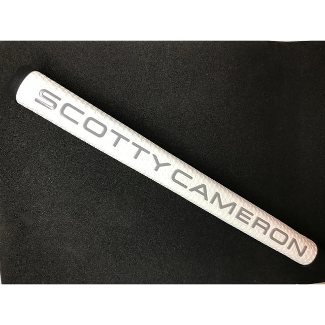 Scotty Cameron(スコッティキャメロン)のスコッティ キャメロン マタドール MID-LARGE ホワイト パターグリップ スポーツ/アウトドアのゴルフ(その他)の商品写真