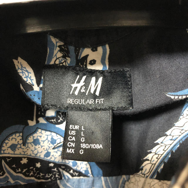 H&M(エイチアンドエム)のH&M  アロハ　総柄シャツ メンズのトップス(シャツ)の商品写真