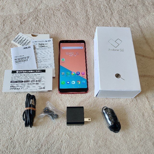 ZenFone 5Q ルージュレッド 64 GB SIMフリー